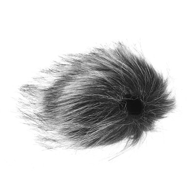 

65cm115cm Grey Microphone Furry Windscreen Fur Windshield Wind Muff for RODE VideoMicro for Shenggu SG107 SG109&Other Short