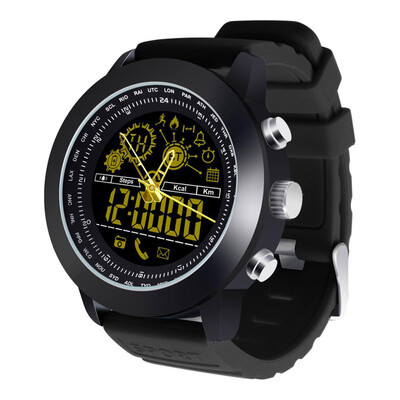 

ABAY 2018 DX18 Smart Sports Waterproof Watch Bracelet Bluetooth FETN Screen iOS Android Alarm Clock Data Synchronization
