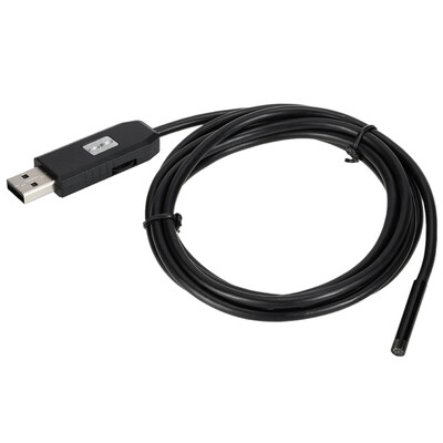 

OWSOO 6 LED 55MM Lens Endoscope IP67 Waterproof Inspection Borescope USB Wire Snake Tube Camera 6LEDS for OTG Compatible Android