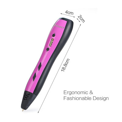 

Aibecy 3D Printing Pen LCD Display work with ABS PLA Filament for Kids Art Craft Drawing DIY Gift