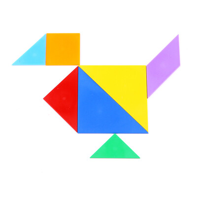 

Morning Light &G Stationery Large Childrens Classic Tangram Board Early Learning Educational Toys Creative Geometry Cognitive Intelligence Puzzle Single Pack APK99955