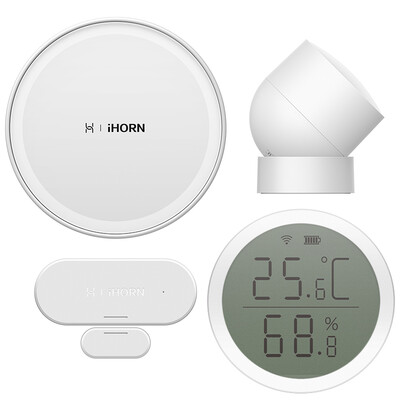 

Huawei HUAWEI Huawei Smart Choice Eco Products Haoen Intelligent Security Home Suite Multi-Function Gateway Human Body Sensor Door&Window Sensor Temperature&Humidity Sensor