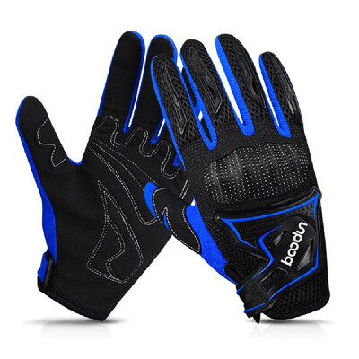 

Romacci Winter Cycling Gloves Full Finger Windproof Warm Hand Riding Gloves Anti-skid Cold Weather Breathable Bike Gloves for Men