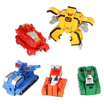 

19097 - B Digital DIY Building Blocks Assembly Number Deformation Robot