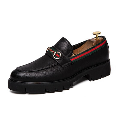 

Summer one-legged shoes mens British Korean youth youth young mens shoes wild retro simple