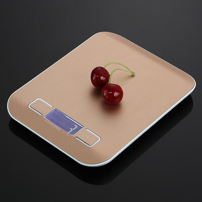 

10KG 1g Digital Kitchen Stainless Steel Scale Big Food Diet Kitchen Cooking 5000g x 1g Weight Balance Electronic Scales