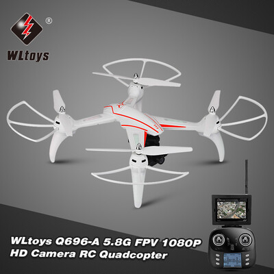 

Original WLtoys Q696-A 24G 6-Axis Gyro 58G FPV 1080P HD Camera RC Quadcopter Barometer Set Height RTF Drone