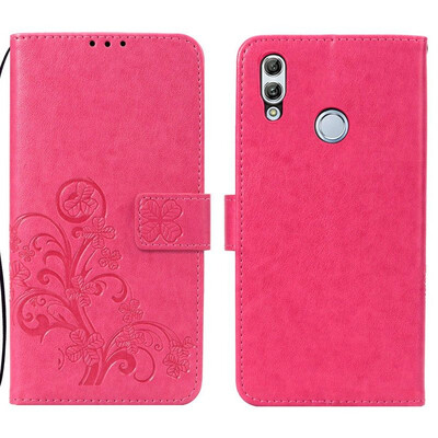 

MOONCASE Apple iPhone  Max Windbell Owl Embossed Leather Case - Purple