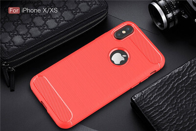 

BONGEM Apple iPhone X XS Case with Flexible&Durable Shock Absorption with Carbon Fiber Design