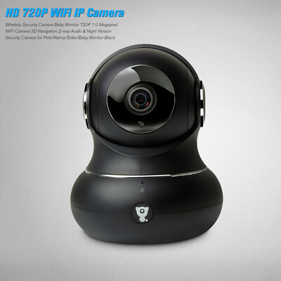 

Wireless Security Camera Baby Monitor 720P 10 Megapixel WiFi Camera 3D Navigation 2-way Audio & Night Version Security Camera for