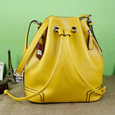 

Jane show leather Messenger bag female bag head layer cowhide bag Ms 2018 new wild shoulder bag diagonal bag