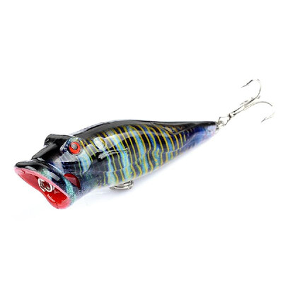 

Artificial Top Water Fishing Lure 3D Eyes Hard Popper Lures for Saltwater Freshwater