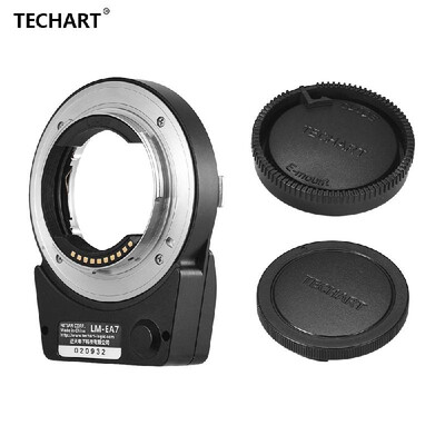 

TECHART LM-EA7 Lens Mount Adapter Ring E-mount Auto Focus for Leica LM Lens Zeiss  Lens to Sony E-Mount Cameras for Sony a7R3a7