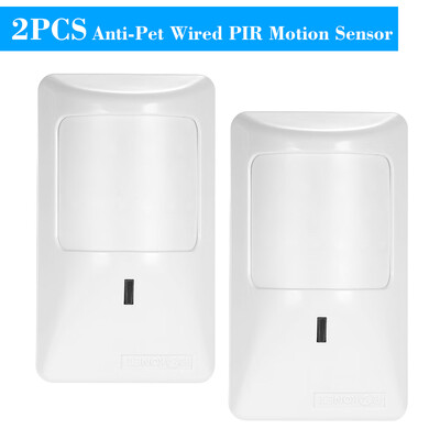 

Anti-Pet PIR Motion Sensor Wired Alarm Dual Infrared Detector Pet Immune For Home Burglar Security Alarm System