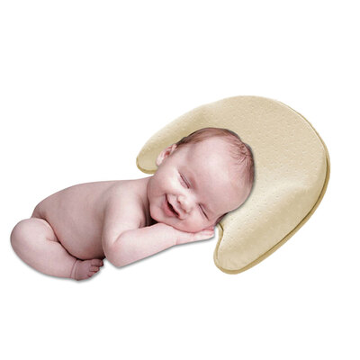 

Newborn Baby Pillow Head Shaping Memory Foam Cushion For Flat Head Syndrome Prevention&Head Support For Age 0-1 Blue 1 Extra