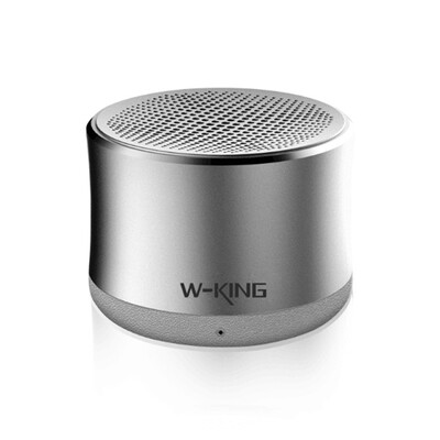 

W-king Portable Bluetooth Speaker Active Column Support TFAUX Wireless Metal Speaker Smart Speaker MP3 Column Computer Boxes
