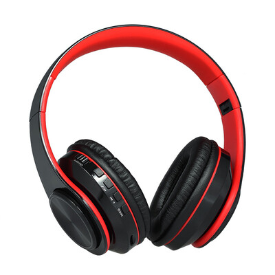 

GS-L3 Wireless Bluetooth Headphone Foldable Over Ear Stereo Headset 35mm Wired Earphone With Mic LED Light For smart phones