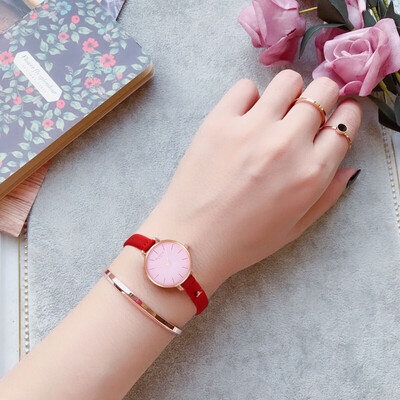 

Disney watches female Korean fashion British series junior high school students waterproof quartz watch girl niche ins net red table new T1130L