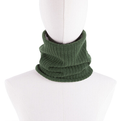 

Men Women Ribbed Knit Ring Scarves Furry Faux Fur Solid Color Winter Tube Snood Scarf Neck Warmer Neckerchief