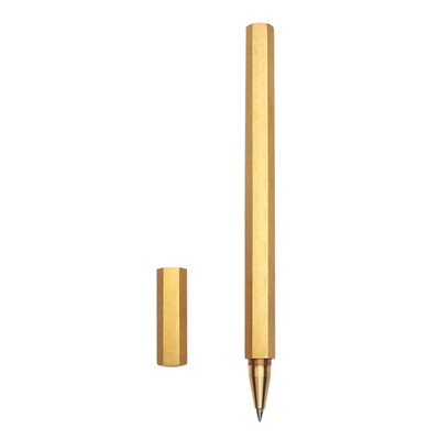 

Sky color six-sided pen business signature pen metal gel pen water-based pen TS-5604