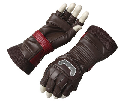 

Captain America Gloves Avengers Infinity War Cosplay Accessories leather cosplay gloves Captain America cycling gloves