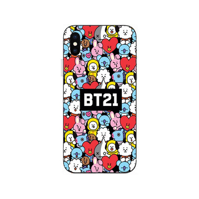 

BTS Bangtan Boys cartoon BT21 Soft Silicone Painting Case For Apple iPhone 6 6s 7 8 Plus X XR XS Max Soft TPU Printed Cover