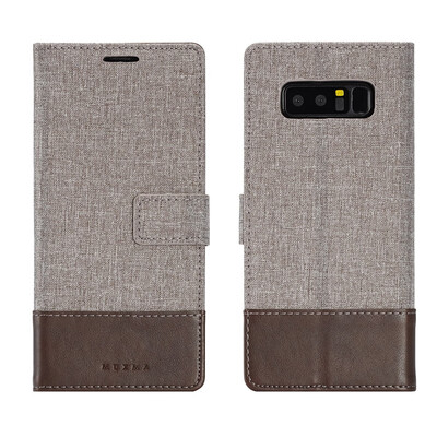 

Goowiiz Phone Case For Samsung Galaxy S8S8 PlusNote 8 Fashion Canvas Leather Wallet Full package flip Holder Stand