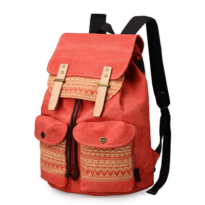 

Japan&South Korea backpack female small backpack female national wind leisure travel bag female small fresh womens bag canvas backpack