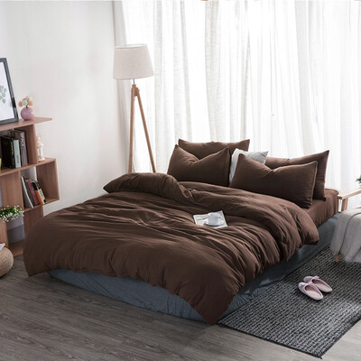 

NeillieN Four sets of washed cotton products pure cotton gifts bedding pure cotton home textilesQuilt Cover Pillow Cover