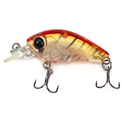 

35mm Mini Crank Fishing Lure Hard Bait with BKK Hook