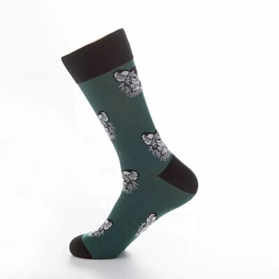 

Aa-shop Men Women 1 Pair Cute Dog Portrait Logo Colorful Socks