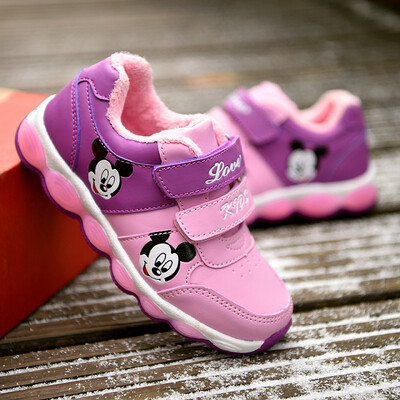 

Girls sneakers childrens casual shoes tide autumn Korean pupils cartoon baby boy shoes