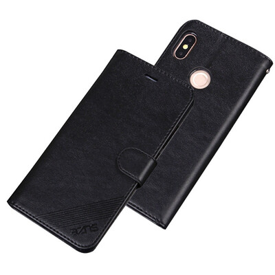 

MOONCASE Millet Red Rice Note 5 Red Rice 5 Plus Yazun Shi TPU Wallet - Black