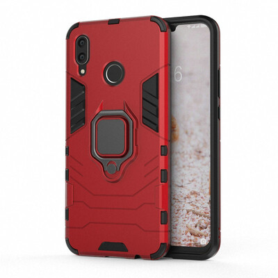 

for Huawei nova 3i INE-LX2 Ring Case Car Holder Phone Case for Huawei nova 3 PAR-LX1 PAR-LX1M PAR-LX9 Hard Armor Case Cover
