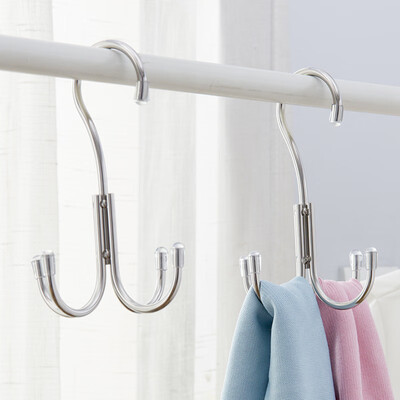 

Ou Runzhe hook stainless steel multi-purpose bathroom rack four hooks home kitchen storage drying hook 3 Pack