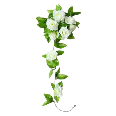 

UpperX Bouquet Artificial Campanula Silk Flowers Wedding Party Home Decoration Green