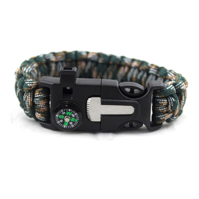 

Multifunction Survival Bracelet on The Rope