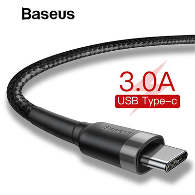 

Baseus Type-C cable for charging&data transfer USB 31 Type-C Phone Charger Cable for Phone Samsung HuaWei HP Charger