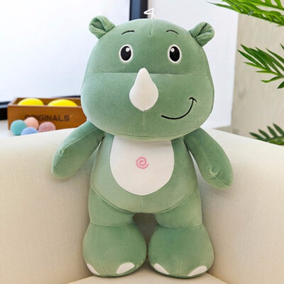 

Creative software forest elephant pillow series plush toy doll down cotton lovely rhino cloth doll