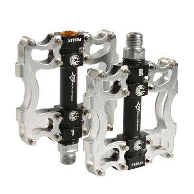 

RockBros Ultralight Aluminum Alloy Bike Bicycle Pedals Platform Cycling Bearing Mountain Bike Pedal Anti-skid Foot Multi-colors Tr