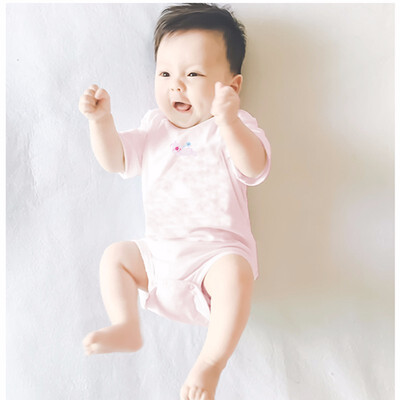 

ORIGINAL COLOUR COTTON BABIES SAFETY ANTIBACTERIAL SLEEPING WEAR PYJAMA CLIMBING SHORT SLEEVE GIRLS