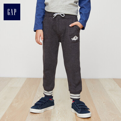 

GAP flagship store childrens clothing baby boy baby baby mouth pants 358914 dark blue gray 18-24M