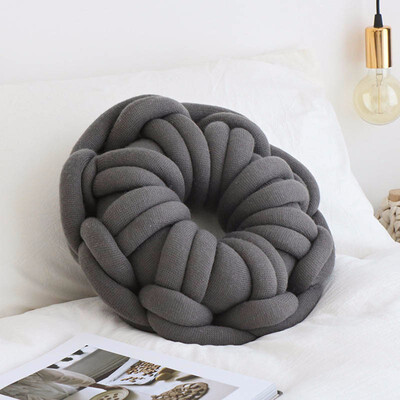 

Round Decorative Knot Sofa Cushion Chair Back Cushion Soft Baby Pacify Toys Baby Photography Props