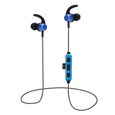 

A generation of ST-K8 sports smart wireless Bluetooth subwoofer in-ear headphones plug TF card magnetic earplugs