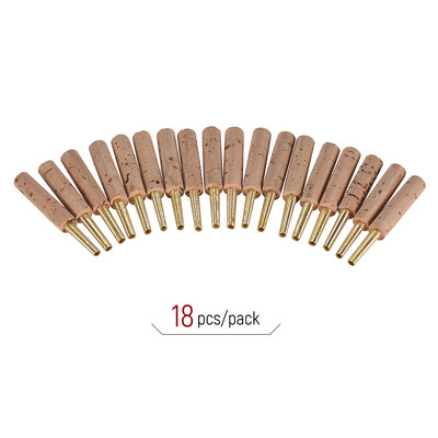 ammoon Oboe Reeds Staple Tubes Parts 47mm with Plastic Case 18pcs Pack
