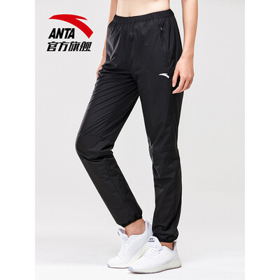 

Anta ANTA 96917571 female sweat pants 2019 new straight pants women training fitness sweating suit sweat pants pants closing base black S female 160