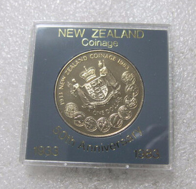 

38mm New Zealand Coinage 1983 Coin