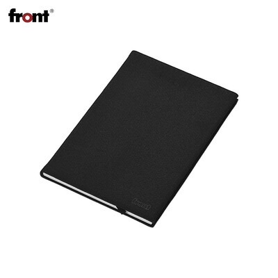 

front A5 Writing Notebook Ruled Paper Diary Travel Journal Daily Notepad with Bookmark Ribbon Perfect for Business Office Meeting