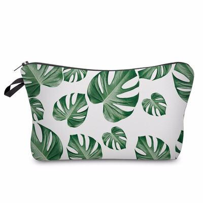 

POMER Tree Leaves Floral Large Capacity Pencil Pen Bag Pouch Stationary Case Cosmetic Makeup Bag
