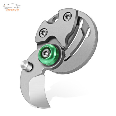 

EDCGEAR Outdoor Survival Camp Hunting Tactical Stainless Steel Pocket Keychain Coin Folding Knife